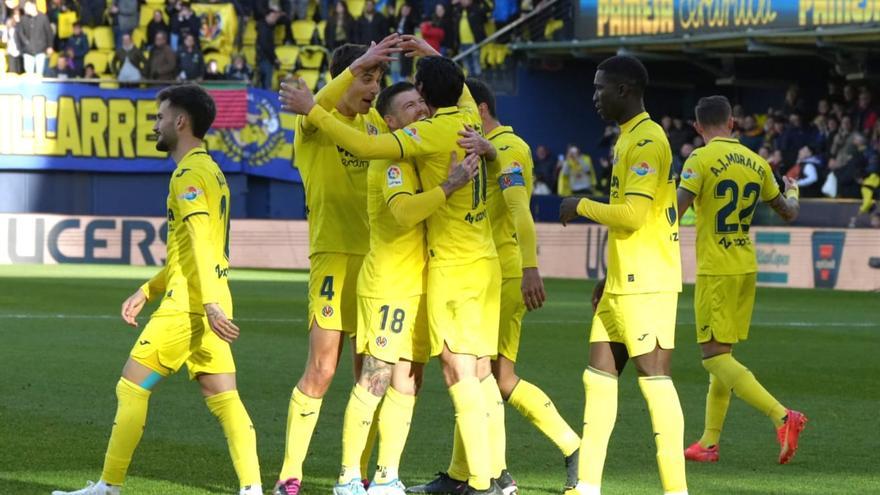 El Villarreal celebra el agónico triunfo