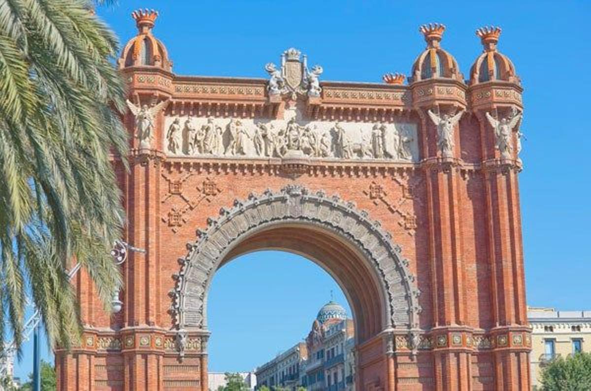 El Arco del Triunfo fue la entrada principal de la Exposición Universal de 1888