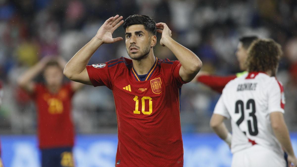 UEFA Euro 2024 Qualifiers - Georgia vs Spain