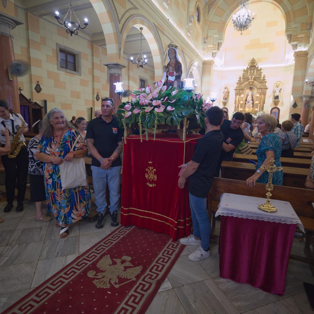 Port de Sagunt: El temporal no frenó la fiesta de la Virgen de Begoña
