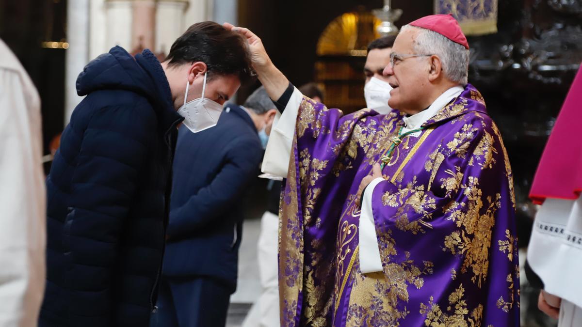 Miércoles de ceniza en la Catedral