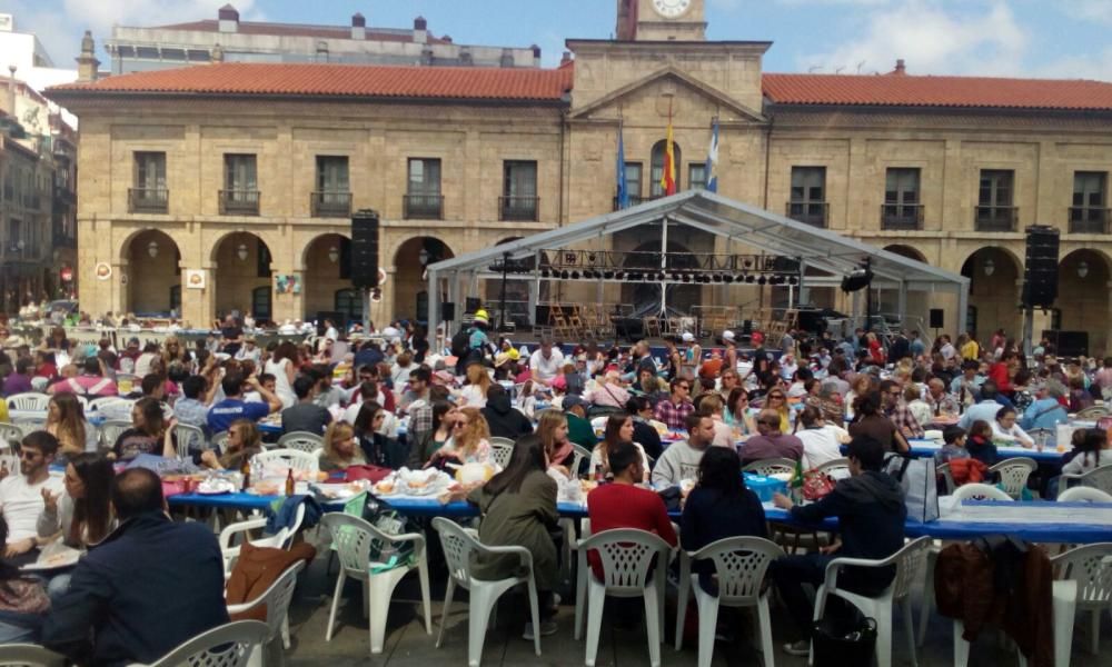 Comida en la calle en Avilés 2017