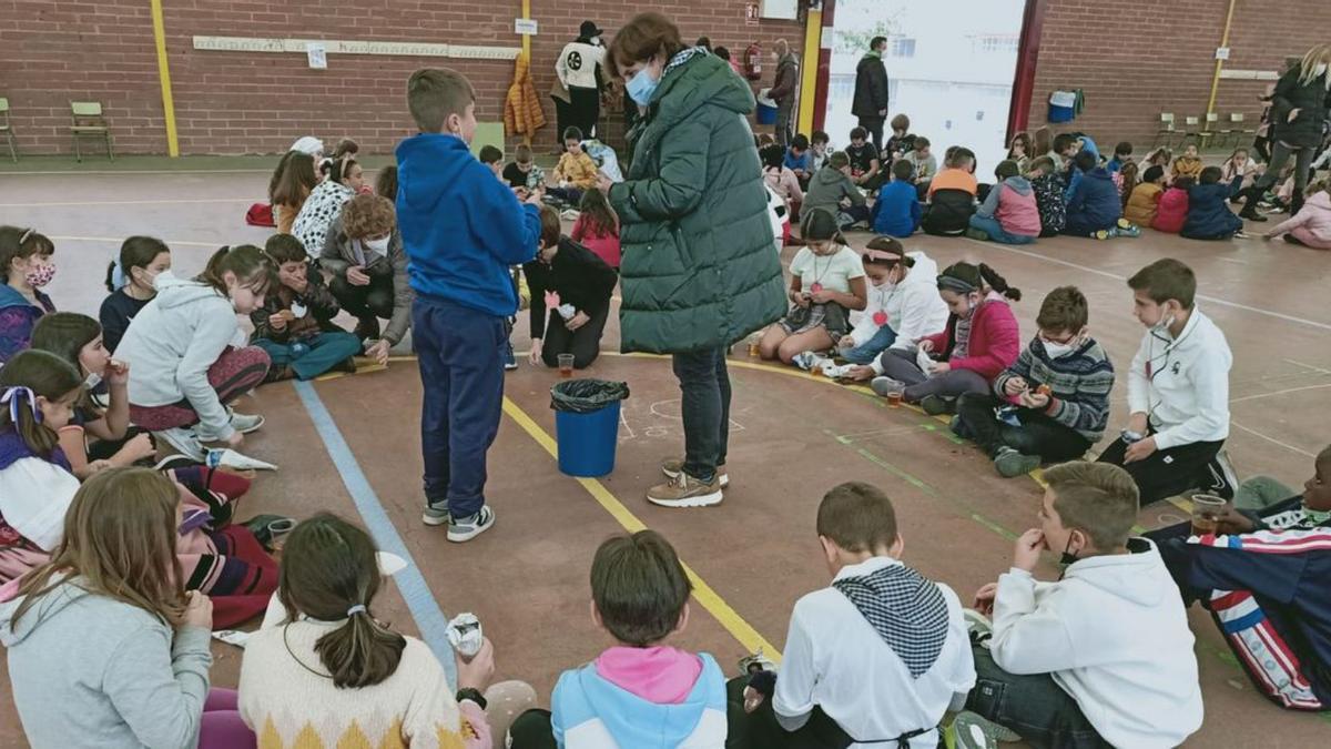 Amagüestu en el colegio Germán Fernández Ramos | G. F. R.