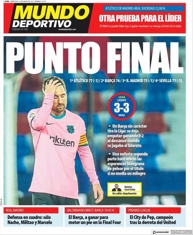 Portada Mundo Deportivo