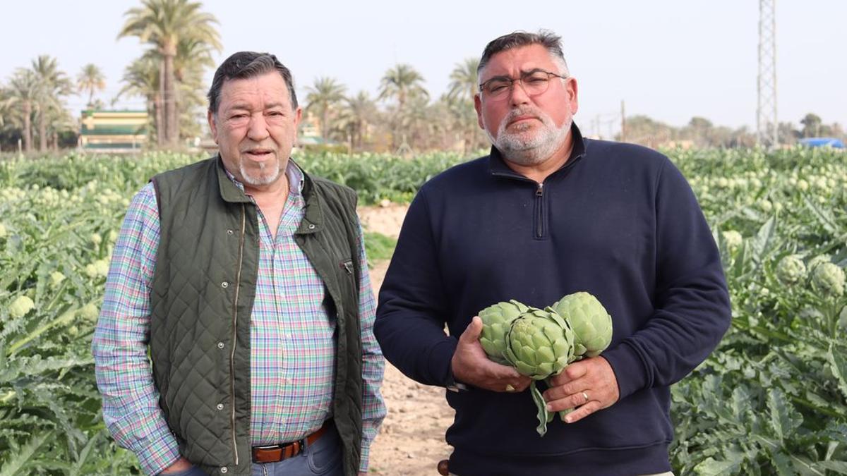 Los hermanos Francisco y Manuel Mas, galardonados por Asaja