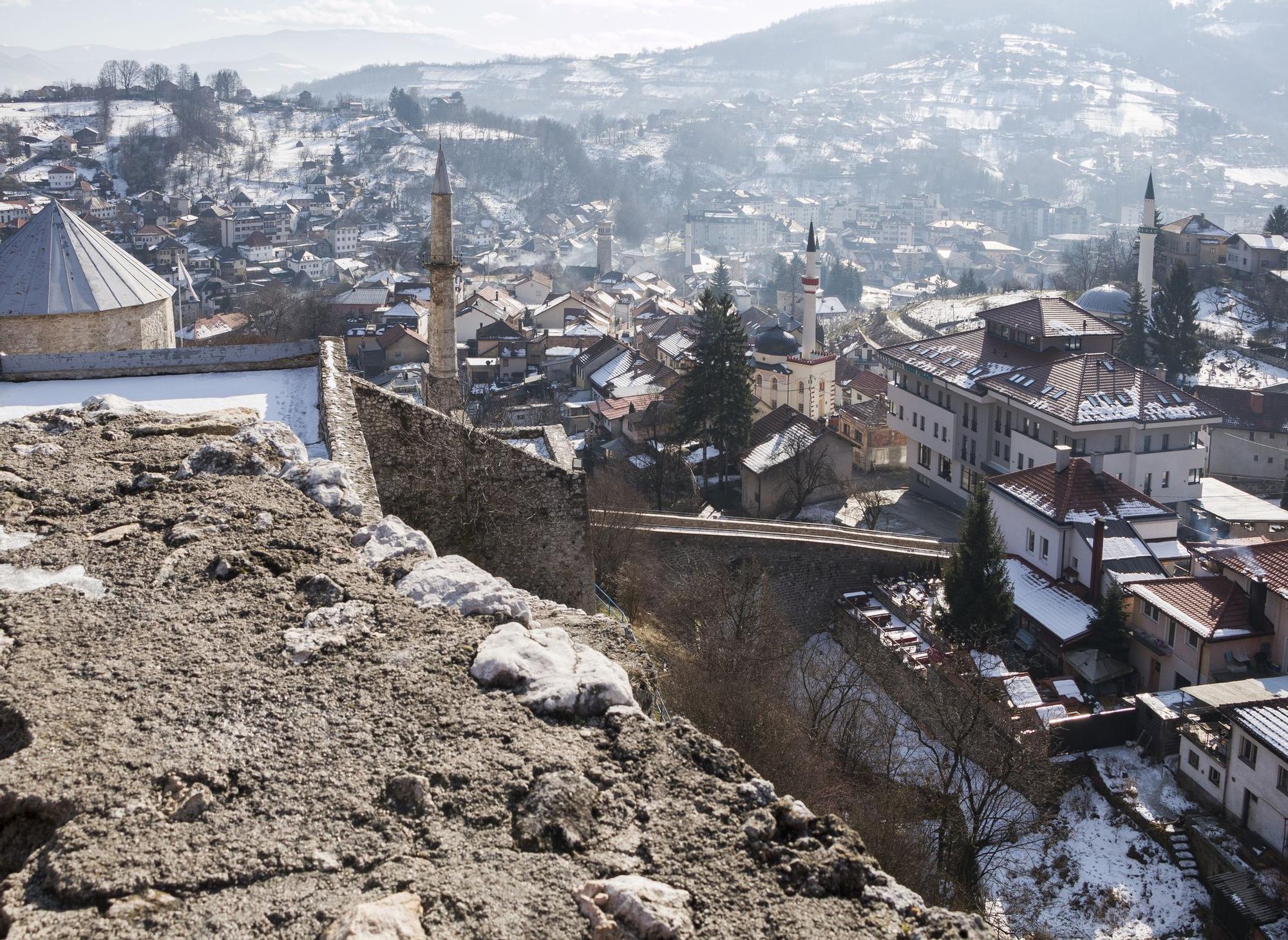 Travnik también luce hermosa y medieval