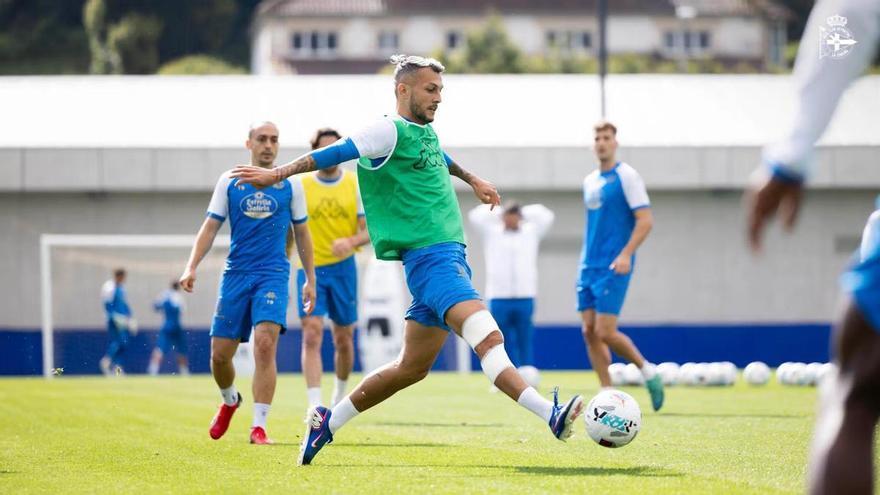 Hidalgo tendrá que hacer dos descartes para la visita del Deportivo a Cádiz: una sola baja en la plantilla