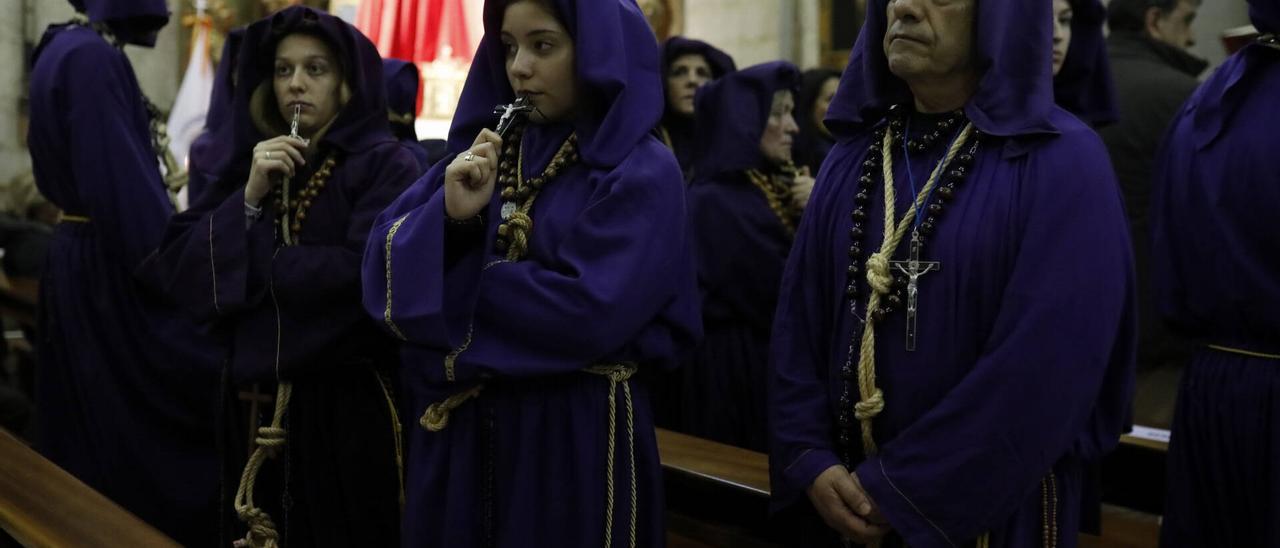 VÍDEO | Fuentesaúco vive su Procesión de la Pasión desde el templo