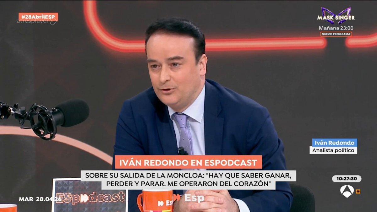 IVÁN REDONDO | Iván Redondo, exjefe del Gabinete de Pedro Sánchez, revela en ‘Espejo Público’ el motivo por el que dejó el Gobierno: «Fue un shock»