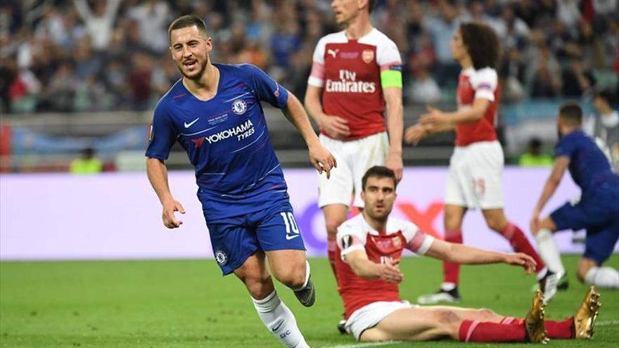El Chelsea gana la Liga Europa con un gran Hazard