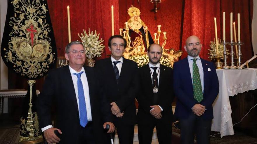 José Antonio Luque abre oficialmente el cincuentenario de la Virgen de los Desamparados