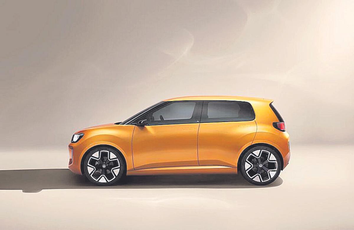 Prototipo del VW ID.1, que se va a fabricar en Portugal con baterías valencianas.