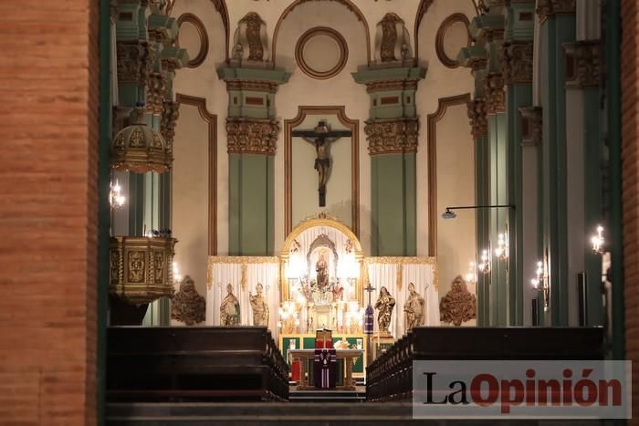 Viernes de dolores: Aplausos y salves a la patrona en Cartagena durante el confinamiento