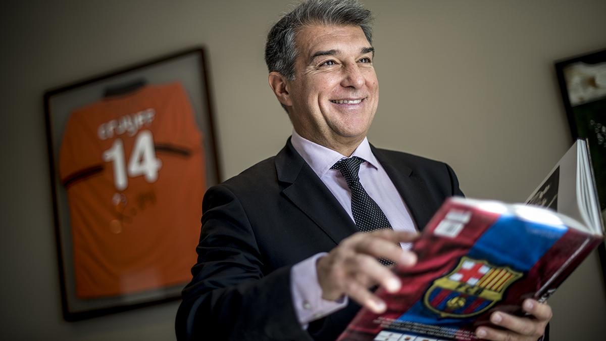 Entrevista con el candidato a las elecciones al Barça, Joan Laporta