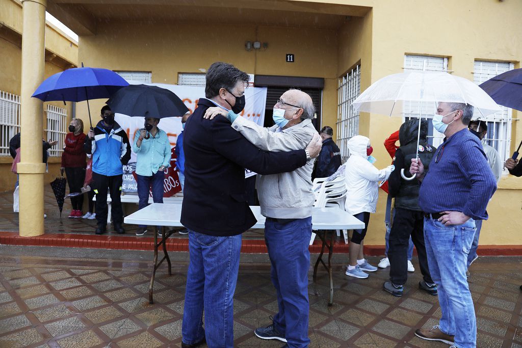 Impiden el desalojo de la vivienda de un jubilado en Cabo de Palos