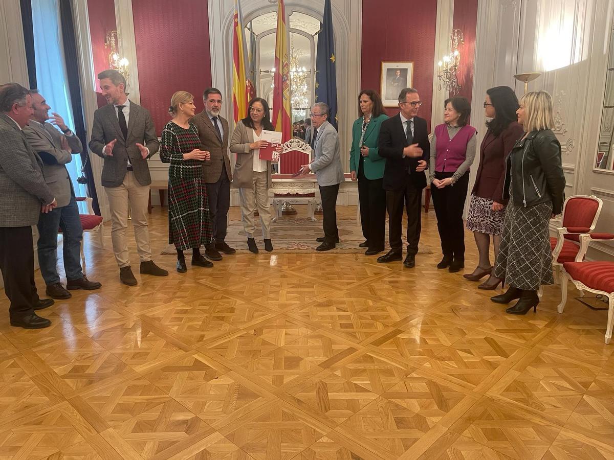 El Síndic de Greuges ha presentado su informe anual en las Cortes Valencianas.