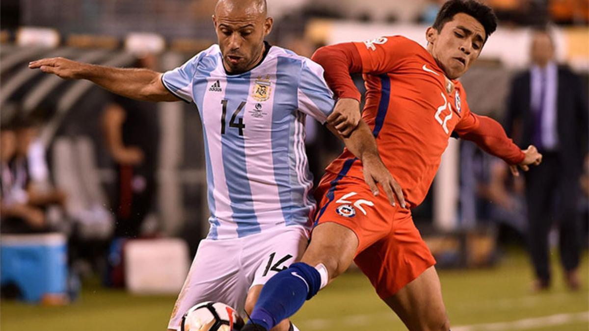 Macherano perdió su cuarta final de Copa América