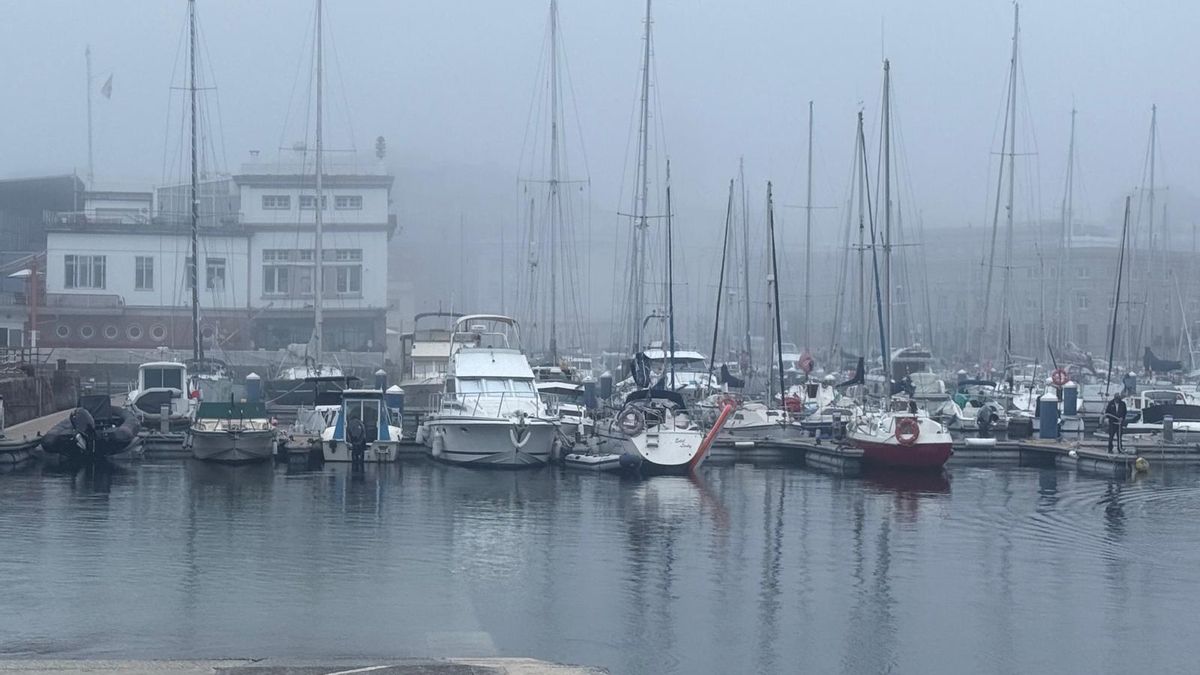 La niebla en A Coruña