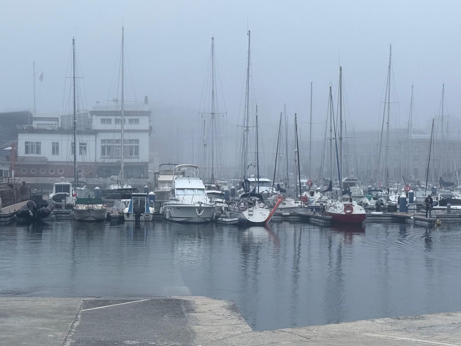 La niebla en A Coruña