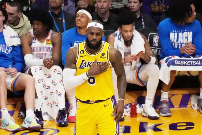 Las mejores imágenes de la noche histórica de LeBron James