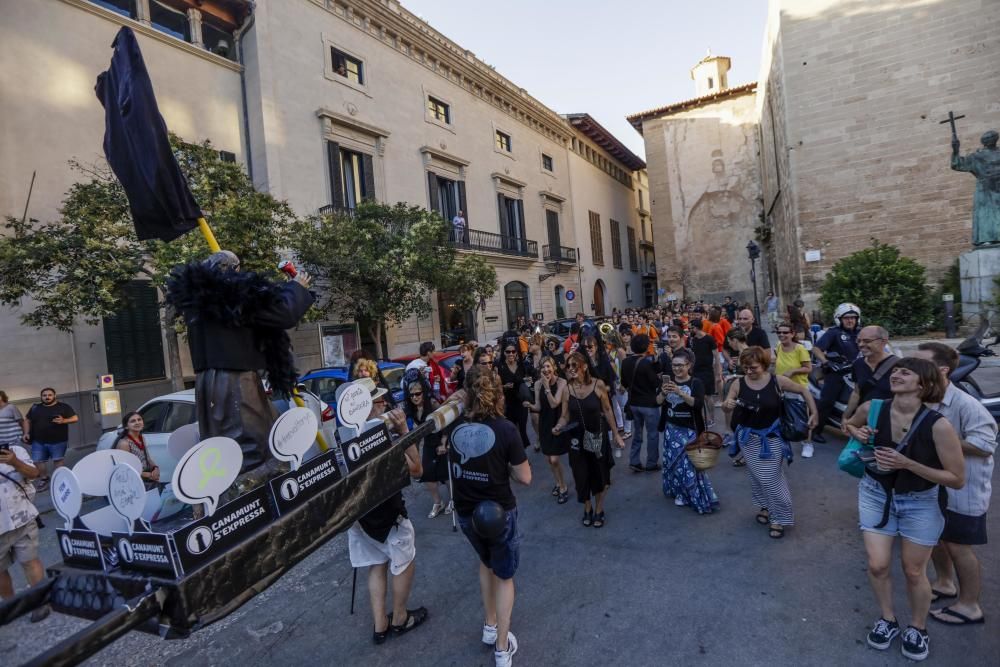 Pasacalles de Sant Rescat y el barrio de Canamunt