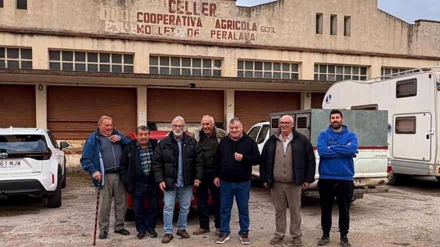 Els últims socis del Celler Cooperatiu de Mollet de Peralada.