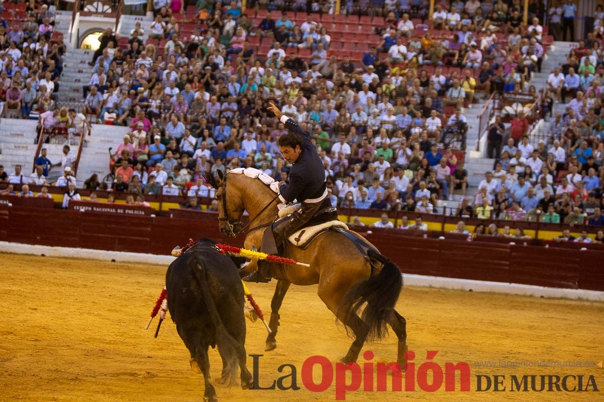 Corrida de Rejones en la Feria Taurina de Murcia (Andy Cartagena, Diego Ventura, Lea Vicens)