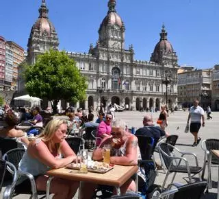 El inicio del año trae a A Coruña más turistas que el mismo período antes de la pandemia