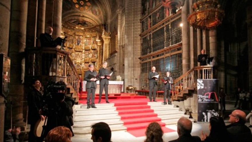 Diabolus in Musica pone a prueba la acústica de la catedral de Ourense