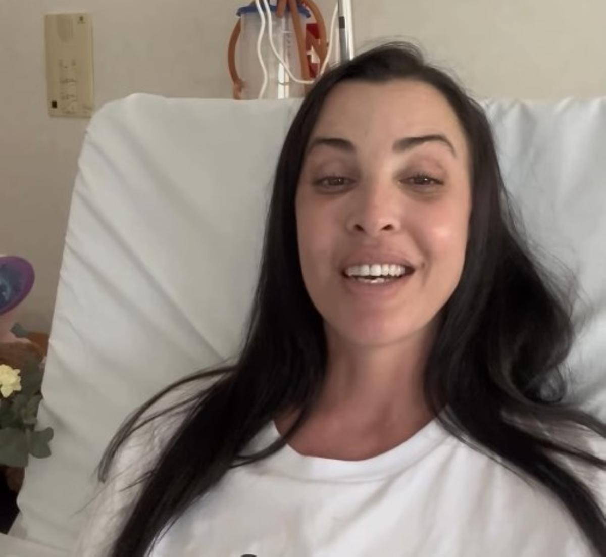 Fragmento del vídeo publicado por la dj en el que anuncia su diagnóstico.