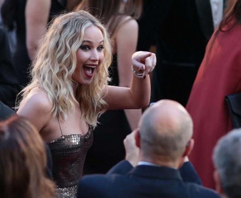 El show de Jennifer Lawrence en los Oscars 2018