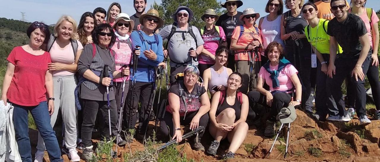 Algunos de los participantes en la marcha organizada por el Xocainet. | LEVANTE-EMV