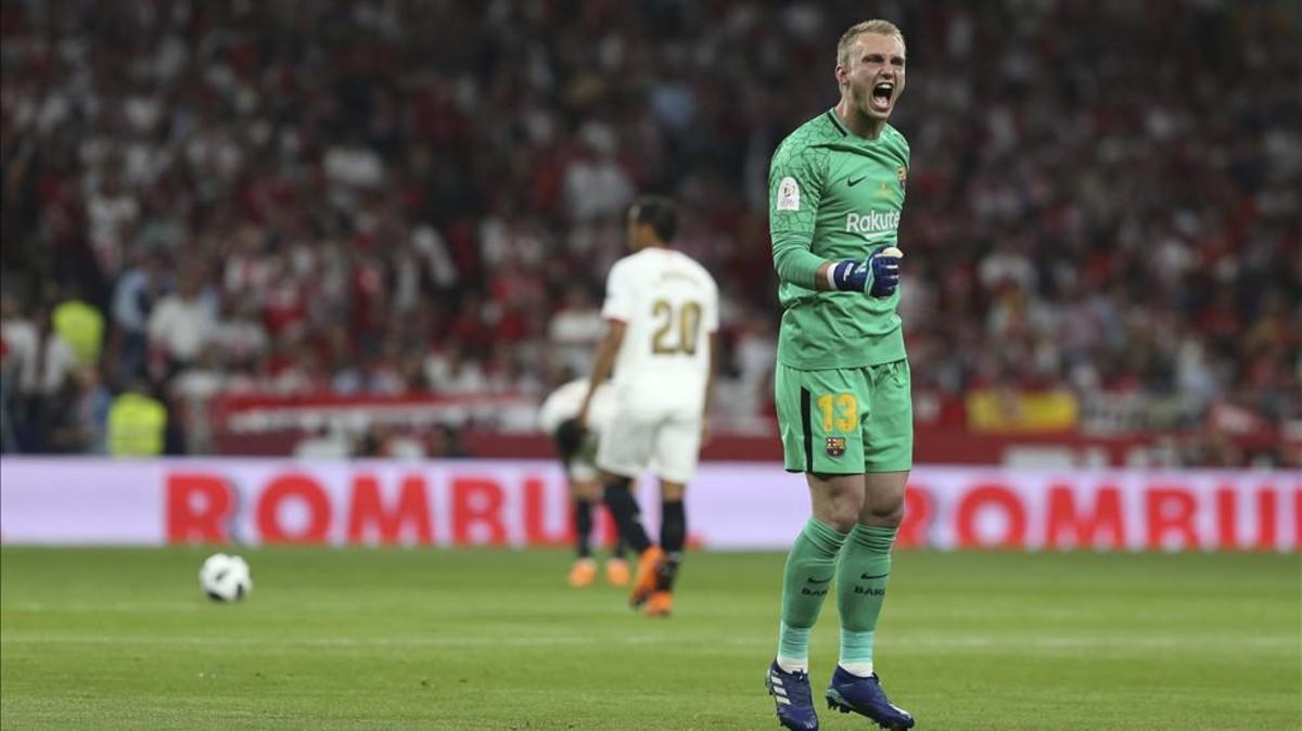 Cillessen ha rendido a un gran nivel cuando se le ha necesitado