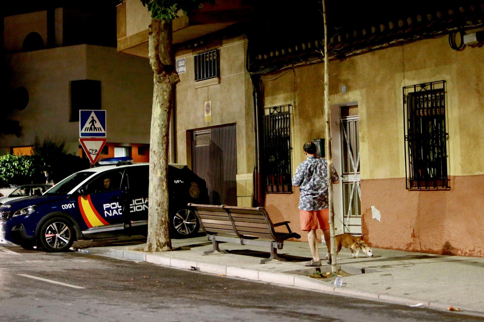 Vivienda donde fue hallado el cadáver de la mujer desaparecida en Albacete.