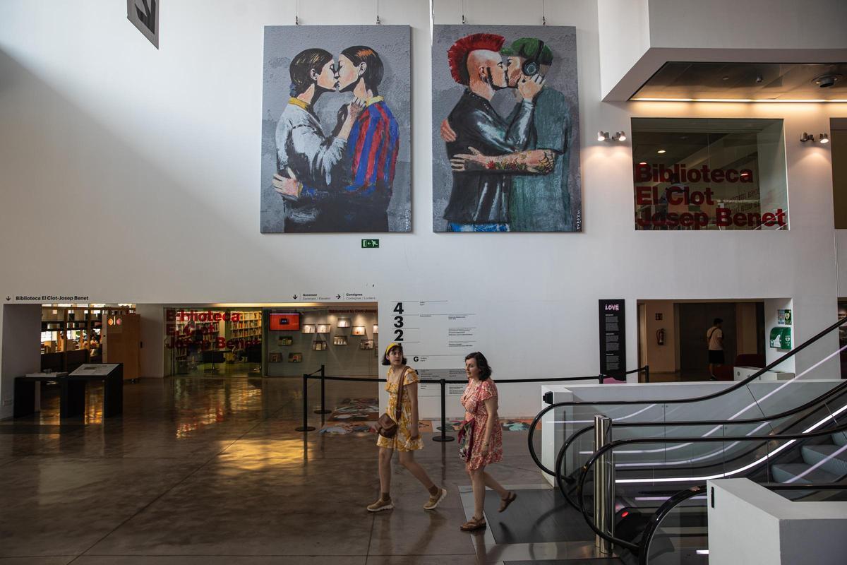 Exposición de TVBoy en el Disseny Hub de Barcelona