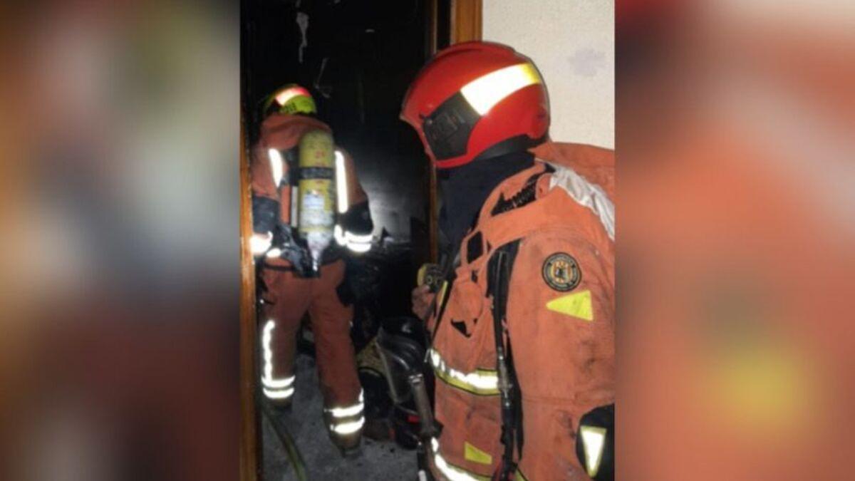 Incendio en una vivienda de Cullera.