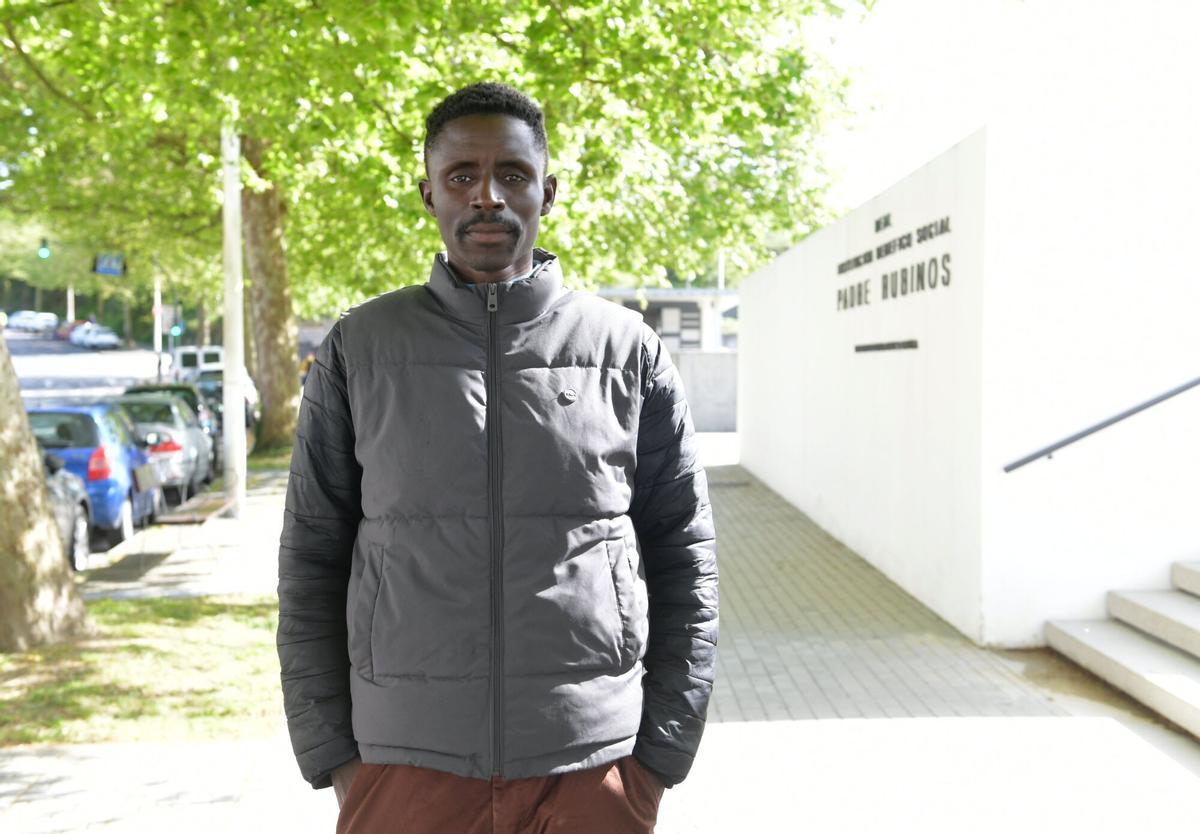 El inmigrante senegalés Modou.