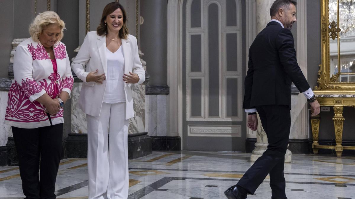 María José catalá y Juan Manuel Badenas, socios de gobierno.