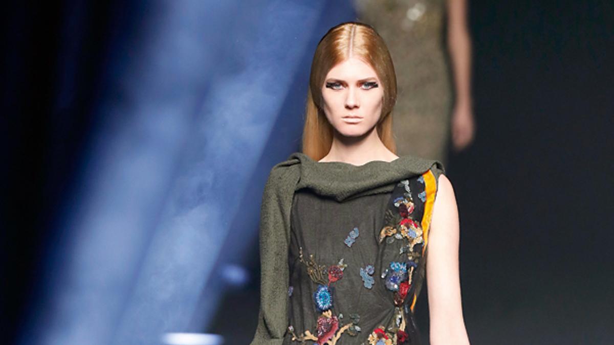 Nuevas tendencias de pasarela: El 'print', flores de invierno