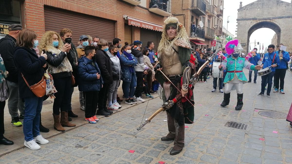 El elfo, segundo premio de la categoría de disfraces individuales