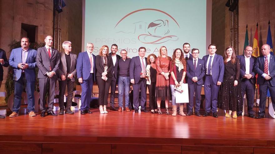 Valencia de Alcántara, Oliva de Plasencia, Trujillo y la empresa Granjea, premios San Pedro de Alcántara