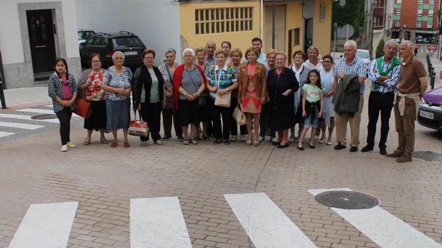 Puesta de largo de la calle Socarrera de Noreña