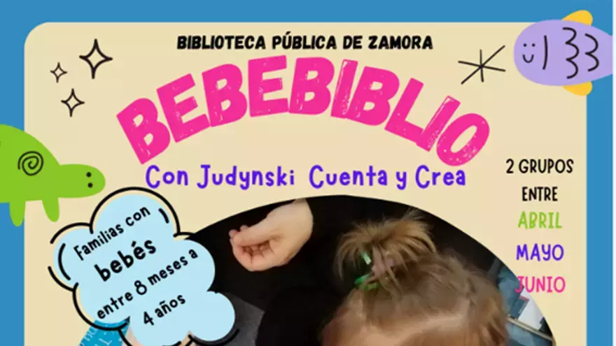 Bebebiblio, con Judynski cuenta y crea