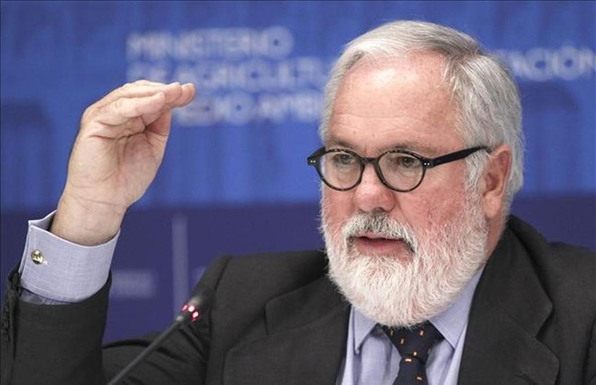 El ministre d’Agricultura, Alimentació i Medi Ambient, Miguel Arias Cañete, en una imatge d’arxiu.