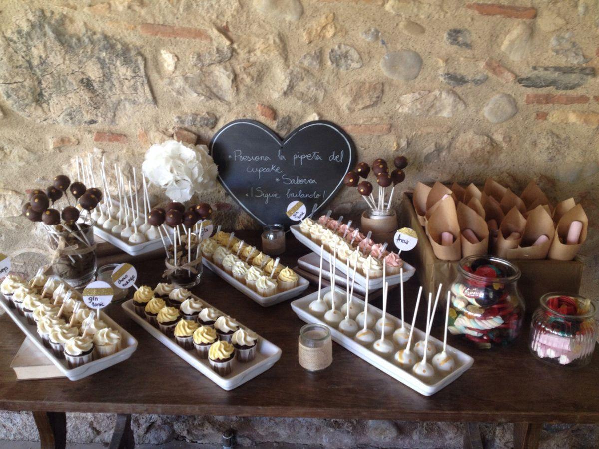 Pon un candy bar en tu boda: Bimba's Cakes