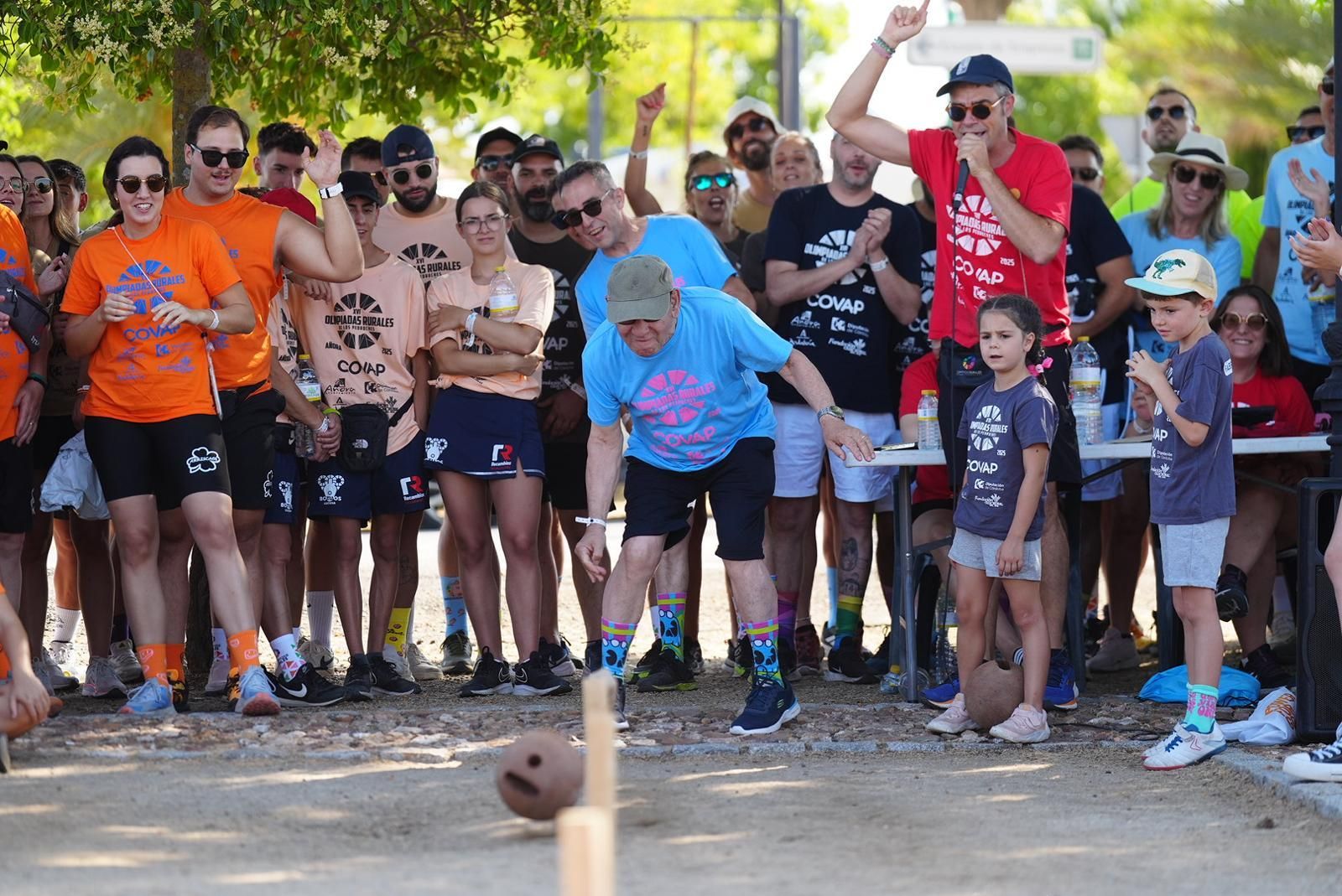 Añora vive una intensa jornada de juegos en las Olimpiadas Rurales