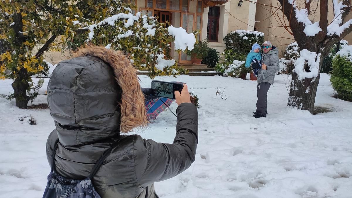 Nieve en Bocairent