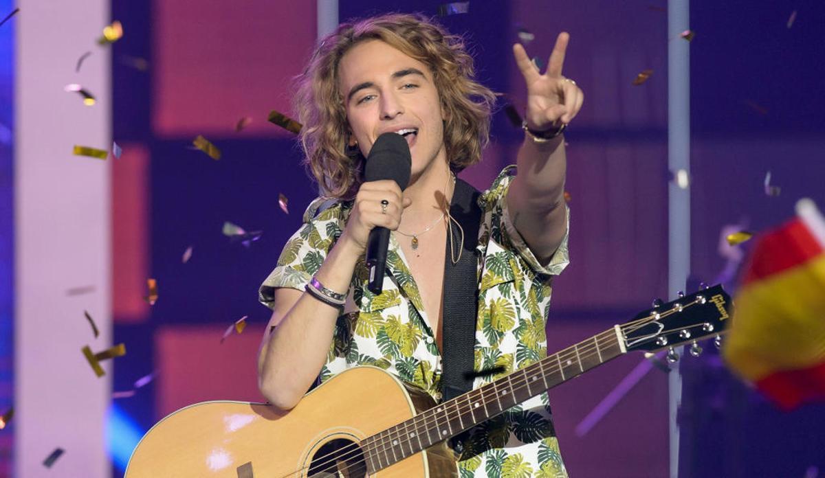 Navarro cantó el tema 'Do it for your lover' en Eurovisión.