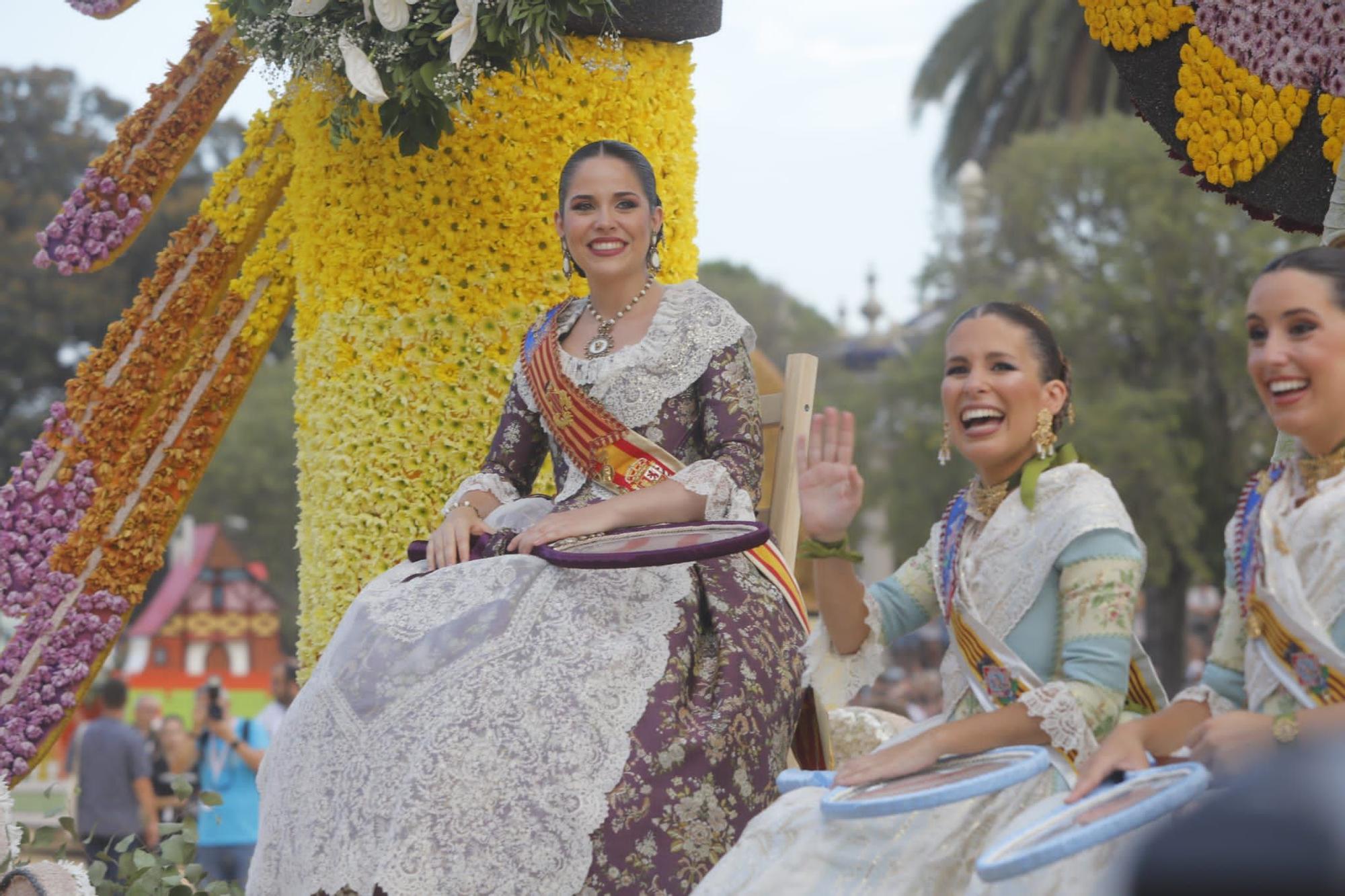 Fin de Feria para Carmen, Nerea y las cortes 2022 en la Batalla de Flores