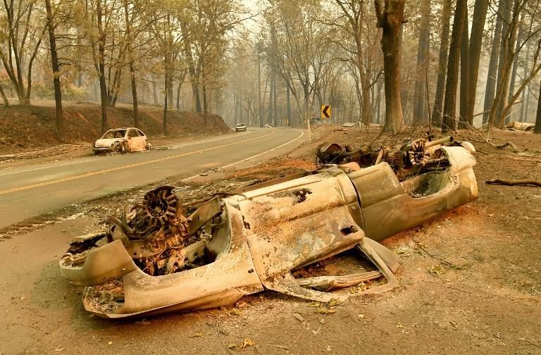 El devastador incendio de California, en imágenes